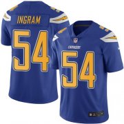 Wholesale Cheap Nike Chargers #54 Melvin Ingram Electric Blue Men's Stitched NFL Limited Rush Jersey