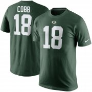 Wholesale Cheap Green Bay Packers #18 Randall Cobb Nike Player Pride Name & Number T-Shirt Green