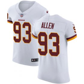 Wholesale Cheap Nike Redskins #93 Jonathan Allen White Men\'s Stitched NFL Vapor Untouchable Elite Jersey
