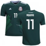 Wholesale Cheap Mexico #11 Aquino Home Kid Soccer Country Jersey