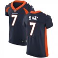 Wholesale Cheap Nike Broncos #7 John Elway Navy Blue Alternate Men's Stitched NFL Vapor Untouchable Elite Jersey