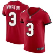 Wholesale Cheap Tampa Bay Buccaneers #3 Jameis Winston Men's Nike Red Vapor Elite Jersey