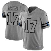 Wholesale Cheap Indianapolis Colts #17 Philip Rivers Men's Nike Gray Gridiron II Vapor Untouchable Limited NFL Jersey
