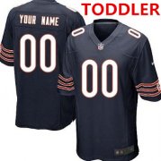 Wholesale Cheap Toddler nike chicago bears customized blue game jersey