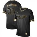 Wholesale Cheap Nike Dodgers #35 Cody Bellinger Black Gold Authentic Stitched MLB Jersey