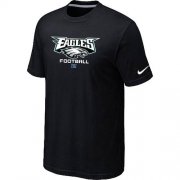 Wholesale Cheap Nike Philadelphia Eagles Big & Tall Critical Victory NFL T-Shirt Black
