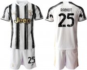 Wholesale Cheap Men 2020-2021 club Juventus home 25 white black Soccer Jerseys