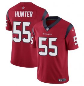 Cheap Men\'s Houston Texans #55 Danielle Hunter Red Vapor Untouchable Limited Football Stitched Jersey