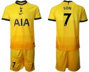 Wholesale Cheap Men 2021 Tottenham Hotspur Hotspur away 7 soccer jerseys