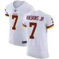 Wholesale Cheap Nike Redskins #7 Dwayne Haskins Jr White Men's Stitched NFL Vapor Untouchable Elite Jersey