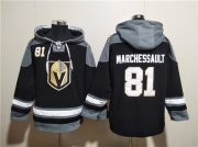 Cheap Men's Vegas Golden Knights #81 Jonathan Marchessault Black Ageless Must-Have Lace-Up Pullover Hoodie