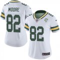 Wholesale Cheap Nike Packers #82 J'Mon Moore White Women's 100th Season Stitched NFL Vapor Untouchable Limited Jersey