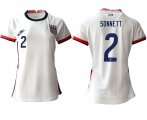 Wholesale Cheap Women 2020-2021 Season National Team America home aaa 2 white Soccer Jerseys