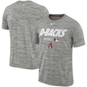 Wholesale Cheap Arizona Diamondbacks Nike Authentic Collection Velocity Team Issue Performance T-Shirt Gray