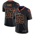 Wholesale Cheap Nike Bears #52 Khalil Mack Lights Out Black Men's Stitched NFL Limited Rush Jersey