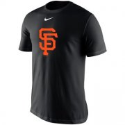 Wholesale Cheap San Francisco Giants Nike Legend Batting Practice Primary Logo Performance T-Shirt Black