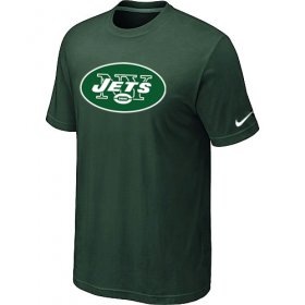 Wholesale Cheap Nike New York Jets Sideline Legend Authentic Logo Dri-FIT NFL T-Shirt Dark Green