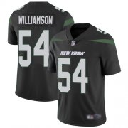 Wholesale Cheap Nike Jets #54 Avery Williamson Black Alternate Men's Stitched NFL Vapor Untouchable Limited Jersey