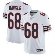 Wholesale Cheap Nike Bears #68 James Daniels White Men's Stitched NFL Vapor Untouchable Limited Jersey
