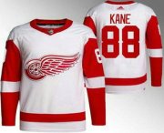 Cheap Men's Detroit Red Wings #88 Patrick Kane White Authentic Jersey