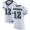 Wholesale Cheap Nike Eagles #12 Randall Cunningham White Men's Stitched NFL Vapor Untouchable Elite Jersey