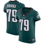 Wholesale Cheap Nike Eagles #79 Brandon Brooks Midnight Green Team Color Men's Stitched NFL Vapor Untouchable Elite Jersey