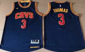 Wholesale Cheap Cleveland Cavaliers #3 Thomas Blue Stitched NBA Jersey