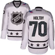 Wholesale Cheap Capitals #70 Braden Holtby White 2017 All-Star Metropolitan Division Women's Stitched NHL Jersey