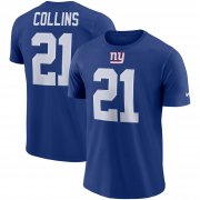Wholesale Cheap New York Giants #21 Landon Collins Nike Player Pride Name & Number Performance T-Shirt Royal