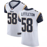 Wholesale Cheap Nike Rams #58 Cory Littleton White Men's Stitched NFL Vapor Untouchable Elite Jersey