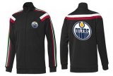 Wholesale Cheap NHL Edmonton Oilers Zip Jackets Black-2