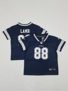 Wholesale Cheap Toddlers Dallas Cowboys #88 CeeDee Lamb Navy Blue 2021 Vapor Untouchable Stitched Nike Limited Jersey