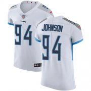 Wholesale Cheap Nike Titans #94 Austin Johnson White Men's Stitched NFL Vapor Untouchable Elite Jersey