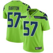 Wholesale Cheap Nike Seahawks #57 Cody Barton Green Men's Stitched NFL Limited Rush Jersey
