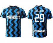Wholesale Cheap Men 2020-2021 club Inter Milan home aaa versio 29 blue Soccer Jerseys