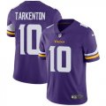 Wholesale Cheap Nike Vikings #10 Fran Tarkenton Purple Team Color Men's Stitched NFL Vapor Untouchable Limited Jersey