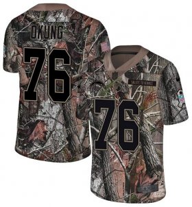 Wholesale Cheap Nike Chargers #76 Russell Okung Camo Youth Stitched NFL Limited Rush Realtree Jersey