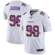 Wholesale Cheap Baltimore Ravens #99 Matthew Judon White Men's Nike Team Logo Dual Overlap Limited NFL Jersey