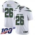 Wholesale Cheap Nike Jets #26 Le'Veon Bell White Youth Stitched NFL 100th Season Vapor Limited Jersey
