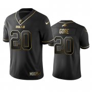 Wholesale Cheap Nike Bills #20 Frank Gore Black Golden Limited Edition Stitched NFL Jersey