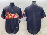 Wholesale Cheap Men's Kansas City Chiefs Blank Black With Patch Cool Base Stitched Baseball Jersey
