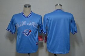 Wholesale Cheap Blue Jays Blank Light Blue Stitched MLB Jersey