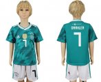 Wholesale Cheap Germany #7 Draxler Away Kid Soccer Country Jersey
