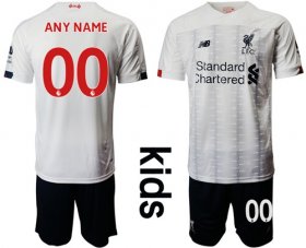 Wholesale Cheap Liverpool Personalized Away Kid Soccer Club Jersey