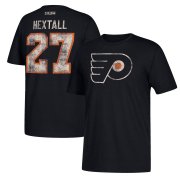 Wholesale Cheap Philadelphia Flyers #27 Ron Hextall CCM Retired Player Name & Number T-Shirt Black