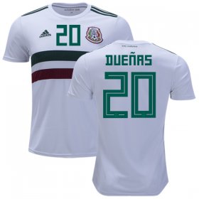 Wholesale Cheap Mexico #20 Duenas Away Kid Soccer Country Jersey