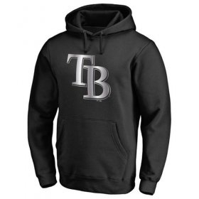 Wholesale Cheap Tampa Bay Rays Platinum Collection Pullover Hoodie Black