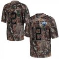 Wholesale Cheap Nike Colts #12 Andrew Luck Camo With 30TH Seasons Patch Men's Stitched NFL Realtree Elite Jersey