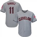Wholesale Cheap Indians #11 Jose Ramirez Grey Road Stitched Youth MLB Jersey