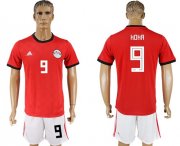 Wholesale Cheap Egypt #9 Koka Red Home Soccer Country Jersey